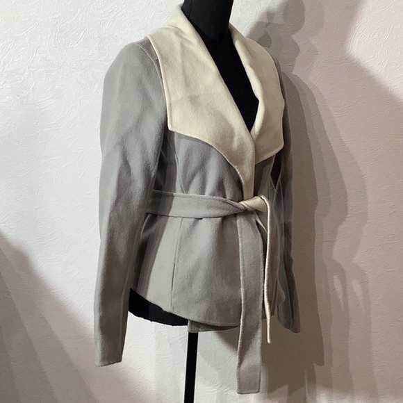 Banana Republic NWT - Sz M - elegant wool nylon blend jacket blazer jack… - Picture 6 of 8